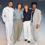 Chase Stokes Instagram - magical night with magical people. swipe 4 me and big john doin what we do ❤️ also thx joe for DJ’ing @armanibeauty #aquadigio