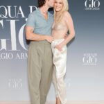 Chase Stokes Instagram - magical night with magical people. swipe 4 me and big john doin what we do ❤️ also thx joe for DJ’ing @armanibeauty #aquadigio
