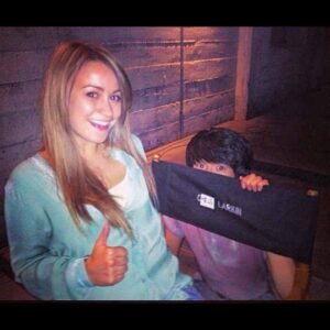 Chelsey Reist Instagram - wild about this guy so let’s shout out to him on his bday!
my on screen love, life and loss. 
my off screen buddy during the wildest five season ride. 
a present heart in our scenes and a quirky one off set. 
the most supportive acting partner allowing for moments that i will always cherish. 
to a very talented man who will mean the world to me until this world ends, once again. hopefully next time no one gets floated. 
love ya, Chris. 
the happiest of birthdays to you, my friend!

lemme know if that flip phone of yours ever let’s you see this, ya?

#greenisgood @christopher.john.larkin #marper #montygreen #the100 
check out his album #thehappiestalbumevermade on @spotify