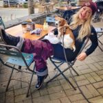 Chelsey Reist Instagram - attempting to jump a four foot gravel road skiing down a mountain at max speed sometimes ends with tiny doggies, tensors and tequila. it also sometimes ends in the middle splits with your body somersaulting through your legs...so i hear 😂 i definitely support safe skiing and i also support taking risks; genuinely feel pumped and proud of myself for attempting this trick with gusto. looking forward to icing this down quickly, would be a win to land it before the #skiseason is over. (check out our janky tensor job with a ski strap😂) #adrenalinerush #reistmode #beastmode #nomakeup #nocares and thanks to the fan who bought me this dope toque— told ya i couldn’t wait to wear it! #whistlerdreamgetaway Whistler Village, Whistler