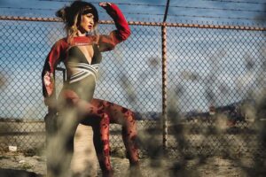 Chelsey Reist Instagram - hope & intention will build my next miracle; i deliciously await the morsels of joy that i have been manifesting for my future. .
.
pic @markmilburn.co 
luggage @away 
styled by me

#lawofattraction #intentionalliving #vulnerabilityisstrength #success