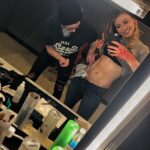 Chelsey Reist Instagram - bloodied and brave, just the way i love my characters. ⁣#unedited ⁣real piercing scars ‘n all @narcoleap S1 BTS w @meggs.n.ham making my bullet wound