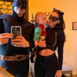 Cherie Jimenez Instagram – 🦇🐈‍⬛🦸🏻‍♂️ • 🎃 • ♥️ Our first Halloween was a success 👻 Austin, Texas