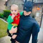 Cherie Jimenez Instagram – BATMAN 🦇 & ROBIN 🦸🏻‍♂️ • 🎃 Austin, Texas