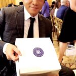 Chin Han Instagram - Let’s play What’s in the White House Gift Box? @ambornchinese popcorn @potus m&ms and more #freshouthebox The White House, Washington Dc