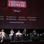 Chin Han Instagram - Family ❤️ Repost from @disneyplus • Worlds collided at the premiere of #AmericanBornChinese in New York City yesterday. ❤️ The Original series is streaming May 24, only on #DisneyPlus. Radio City Music Hall
