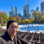 Chin Han Instagram - Time to get on the ice ice baby #unitedskatesofamerica #subzero #wednesdayworkout Central Park, New York
