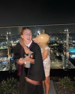 Chloe Lukasiak Instagram - dobby is a free elf and dobby has come to save Harry Potter and his friends! happy halloween 👻🎃