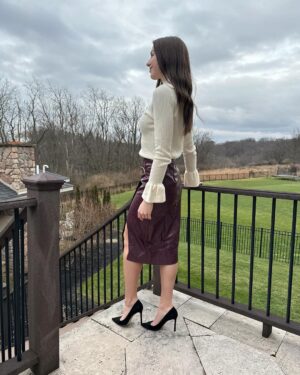 Chloe Lukasiak Instagram - Now that I’ve graduated I need to curate a proper wardrobe for adulting which is why I’ve been shopping at @motf_official 🫢 I’m wearing MOTF cashmere & wool collection FW23 @motf_official & you can use my discount code ‘chloeluk15’ for 15% off 🫶🏻 #woolbyMOTF #cashmerebyMOTF #MOTFpartner 

I’m wearing:
Cashmere wool-blend flare sleeve sweater (sz2306277914481118) with faux leather reptile skirt (sz2306297324289932)

100% cashmere sweater (sz2307198670992660) with button detail suit pants (sz2308048769128375)

Wool-blend lace cuff sweater (sz2306092267989797) with wool-blend herringbone skirt (sz2308082544185145)

You can shop all of these products at shopmotf.com (http://shopmotf.com/)(US) & SHEIN.COM (GLOBAL) ✨