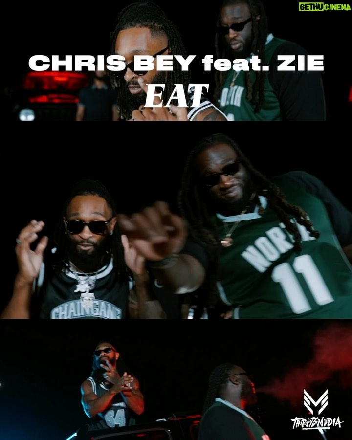 Chris Bey Instagram - OUT NOW #MusicMonBEY EAT (feat. @zieokc) prod. @no.name.tim 🍽️ Shot by @thirty3.m3dia Las Vegas, Nevada