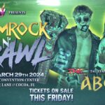 Chris Bey Instagram - PRESS RELEASE: Ladies & Gentleman! ALW Atomic Legacy Wrestling is beyond excited to announce our 8th Annual "ShamROCK N Brawl" will take place on Friday March 29th at our home of The Space Coast Convention Center in Cocoa Florida! The current reigning and defending TNA Wrestling World Tag Team Champions ABC (CHRIS BEY & ACE AUSTIN) will be apart of this HISTORIC event! This is just TOO SWEET! Tickets go ON SALE this FRIDAY at NOON!