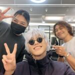 Chris Chiu Instagram - 我復活囉～！！哈哈哈哈 Happy Halloween🔥🔥 😎😎😎 去吃碗牛肉麵可以吧😂😂 #五條悟 #萬聖節