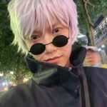 Chris Chiu Instagram - 我復活囉～！！哈哈哈哈 Happy Halloween🔥🔥 😎😎😎 去吃碗牛肉麵可以吧😂😂 #五條悟 #萬聖節