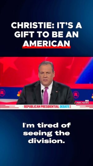 Chris Christie Instagram - I’m running for president of the United States because I’m tired of seeing the division and the anger across this country.

Americans are exhausted with the petty personal politics that have taken over.

We can do the big things, and I will be a president of consequence. Stand up with me today: https://secure.winred.com/chris-christie-for-president/sm-1109