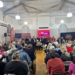 Chris Christie Instagram - We had a packed house in New Hampshire this evening, and I didn’t hold back. If you missed it, you can join the team and watch here: https://secure.winred.com/chris-christie-for-president/donate-town-hall
