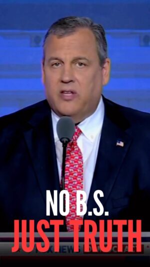 Chris Christie Instagram - No B.S. 

Just truth tonight. Don’t miss it.