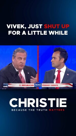Chris Christie Instagram - This is the fourth debate @vivekgramaswamy would be voted in the first 20 minutes as the most obnoxious blowhard in America.