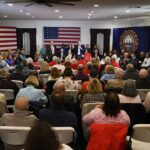 Chris Christie Instagram - Glad to have Gov. Chris Sununu and Congressman Bass joining me in the Granite State tonight for another great town hall. Come out and join us tonight in Nashua: https://bit.ly/40No2Cr