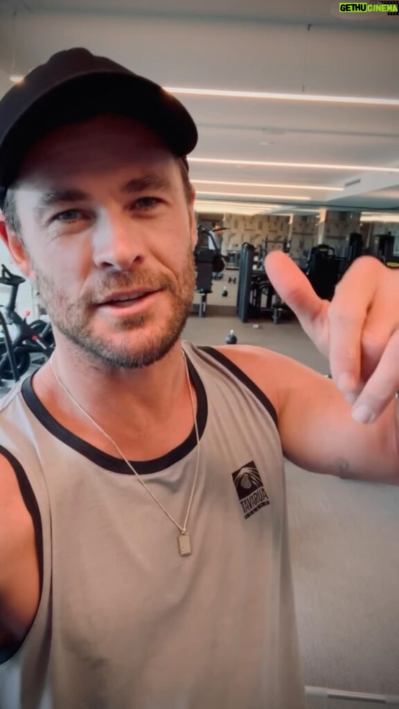 Chris Hemsworth Instagram - Let’s go!!! #LimitlessWithChrisHemsworth