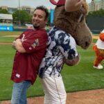 Chris Kirkpatrick Instagram - Thanks @friscoroughriders and everyone that came out yesterday. I had a great time meeting all of you! Thanks for having me! 🤡 #itsgonnabemay Frisco RoughRiders