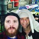 Chris Lamica Instagram - One of the best things about filming @everythingyouaremovie was getting to know the dopest 1st AD on the block, @matsmayhem -- diversely talented, insanely passionate/dedicated, and a blast to be around #dudeislegit #beardislegit