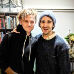 Chris Lamica Instagram - Blast working with the homie @charley_raphael_stern #filmroomies #eya #filmlife #setlife #actorlife #teamgetit