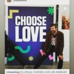 Chris O'Dowd Instagram - I’ll be volunteering at the @chooselove shop in LA from 3pm today if anyone’s around. Melrose & La Cienega. 💚