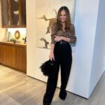 Chrissy Teigen Instagram – business 🐆🐆🐆 @novakaplan @rikkigash @alanavanderaa #businessleopard