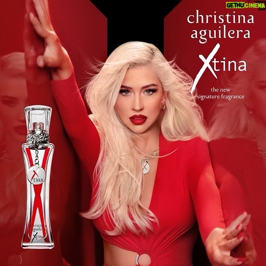 Christina Aguilera Instagram - “Xtina” now available in the US, UK, and Germany 💌💋 @AMAZON @DM_BEAUTY @MEIN_ROSSMANN @SUPERDRUG