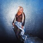 Christina Aguilera Instagram – show mode🌈👅💦