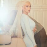 Christina Aguilera Instagram – Grammys 2024 🩵