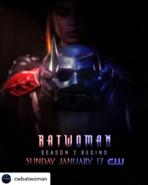 Christina Wolfe Instagram - One week to go! SEASON 2 of #Batwoman premieres this Sunday, 17th January at 8pm on the CW🦇🍿 

Catch up on the CW app and HBO
@cwbatwoman