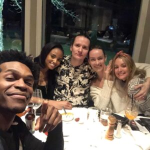 Christina Wolfe Instagram - Missing my Vancouver fam and shrieking at game nights with this sexy bunch! Also miss huddling close together with humans!
