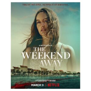 Christina Wolfe Instagram - Dying for a vacation? THE WEEKEND AWAY is now available globally on @netflix !🍿 

Director: Kim Farrant
Writer: @sarahaldersonauthor 
Based on the book: The Weekend Away by Sarah Alderson
Casting: @nanwrowlandscasting 
Producers: Erica Steinberg, @eastsidecharlie, @benpugh42 @vivlin13 
Executive Producers: @karihatfield, @sarahaldersonauthor 

#leightonmeester #xtinawolfe #ziadbakri #lukenorris #amarbukvic #ivamihalic #adrianpezdirc #parththakerar #markobraic #lujokuncevic