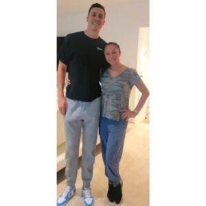 Christine Nguyen Instagram - Let's go #Heat 🏀🔥🏀
Game 1 #NBAFinals tonight!

#DuncanRobinson #3points #swoosh #nothingbutnet