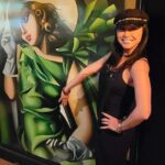 Christine Nguyen Instagram - Aha! There will be a #Broadway show about one of my all-time favorite artists (aside from Botero) #TamaraDeLempicka. Her life was just as colorful and vibrant as her paintings, as exemplified here in #YoungGirlInGreen. Show debuts March 19, 2024 🎭 lempickamusical.com 🎭