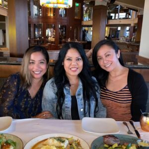Christine Nguyen Instagram - Girls' night out turned into... whaaaaat 💎!!!! Congratulations to my dear friend @just_emme !!!! Beyond happy for you and Neil! 💞🥂💞 Thank you Michelle and Emarie for such a fun evening reminiscing our epic adventures and planning our new ones!  Love you both!
