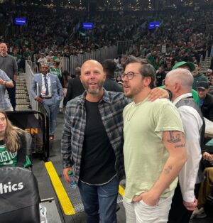 Christopher Mintz-Plasse Instagram - Boston you’re always a LIT ASS TIME. I love you see you soon. Celtics in four. 

THANK YOU @kenziemac