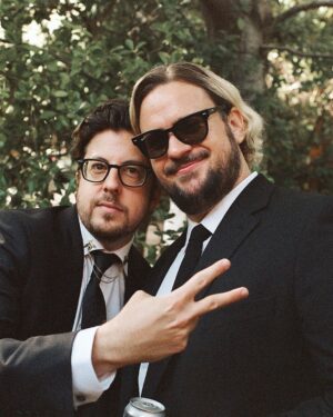 Christopher Mintz-Plasse Instagram - He is beauty. He is grace. He…took a little bit of drugs for one of his best friends wedding 

All photos by @mooganphoto