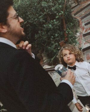 Christopher Mintz-Plasse Instagram - He is beauty. He is grace. He…took a little bit of drugs for one of his best friends wedding 

All photos by @mooganphoto