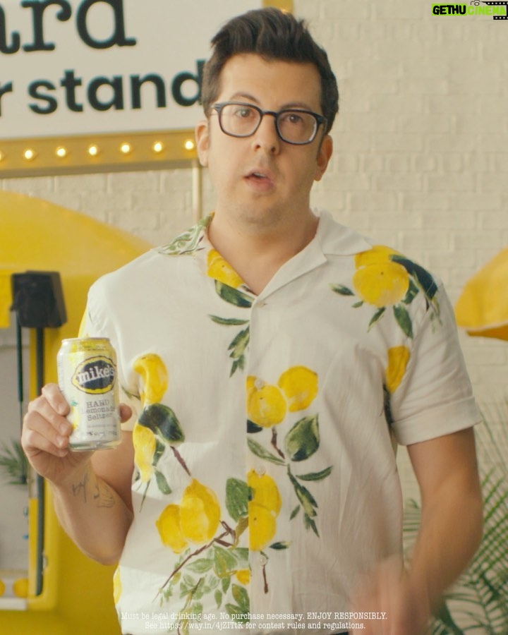 Christopher Mintz-Plasse Instagram - Want a chance at a $5,000 payday? 💸💸💸 Get in on my #SeltzerSideHustle by following @MikesHardCanada and pitching a catchy slogan for new #MikesHardLemonadeSeltzer on their last post and you could win! #MikesHardPartner
