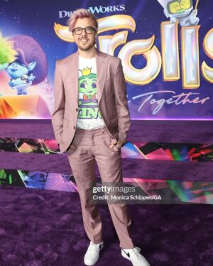 Christopher Mintz-Plasse Instagram - TROLLS BAND TOGETHER OUT TOMORROWWWWW I love this movie. I love these movies. I hope we get to make 25 more. I love Getty images GET YUR TIX NOWWWW

Hair n makeup by the goat - @florido