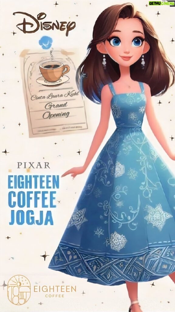 Cinta Laura Kiehl Instagram - Yang belum ke @eighteencoffee.jogja ayo buruan!! Yang udah, kasih tau aku pendapat kalian! 🩵 Have a great weekend! JNM Jogja