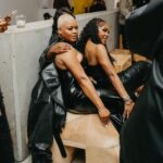 Claire Sulmers Instagram - #artbasel dispatch: even more fab photos have filed in from @teyanataylor ‘s 33rd birthday party @rickowensonline Miami featuring @nikkitaylor1234 @leomieanderson @tyrone_dylan @ecambage @lex_a_s @ash3nicole 💣 Cheers to #thebomblife #miamibeach baby🥂 📸 @insurgovisuals Look: @vchelabel / @kwameaduseionline #teyanataylor #rickowens #kwameadusei #clairesulmers Rick Owens Miami