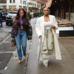 Claire Sulmers Instagram - Breakfast with champions🥂 Before I head back to #Lalaland , I caught up with @Lala, the always kind and funny newly appointed creative director of @Airbnb . If you’re a travel connoisseur, be sure to check out her #airbnb experience at AirBnb.com/LalaLand 💣 Tag your favorite #travelbloggers below👇🏾 📸 @dayhunch #lalaanthony #lala #clairesulmers #thebomblife #travelnoire Soho