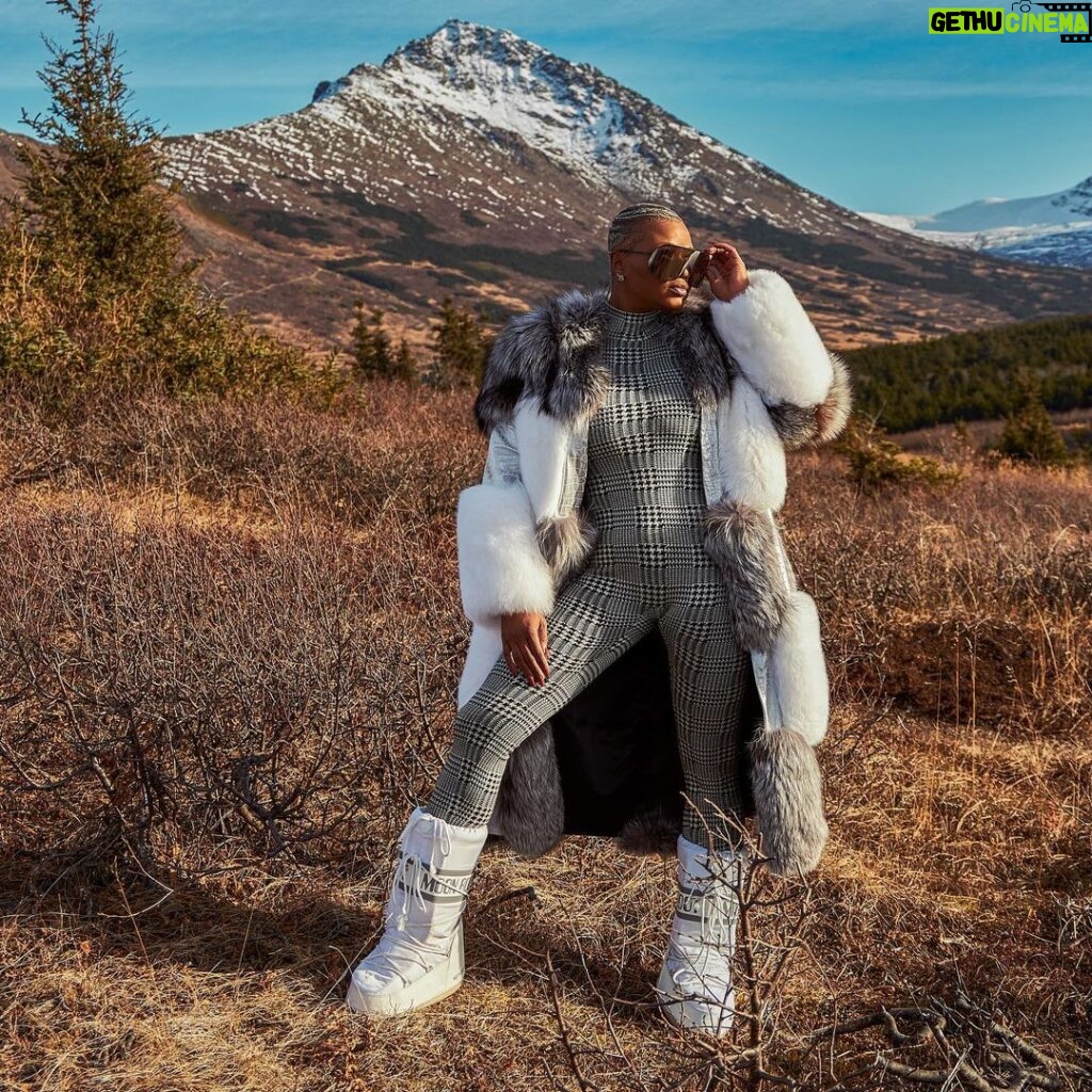 Claire Sulmers Instagram - Visit FashionBombDailyShop.com for new arrivals just in time for fall, including this coat by #istylebysonia ! Visit @fashionbombdailyshop to see #whatsnew today! 📸 @sylvanusedi_photo Repost @clairesulmers What to do in #alaska : Nature Walks, hiking, fishing, basically anything outdoors! We didn’t get to eat out a lot but will add @moosetoothgrill and @sevenglacier to my must visit list for next trip! Do you have anything to add? Look : #istylebysonia coat available on @fashionbombdailyshop x @sergiohudsoncollection jumpsuit x @moonboot x @rickowensonline shades. I was dressed for SNOW but it was still cold (30 degrees and sunny). 🎥 @sylvanusedi_photo #thebomblife #clairesulmers #alaskaphotography #alaskalife #fallfashion #winterfashion #rickowens #sergiohudson #stylebysonia