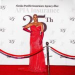 Claire Sulmers Instagram – Over the weekend, @fashionbombdaily touched down in #Alaska to cover the #redcarpet of @tracey_parrish_insurance_lady ‘s 25th anniversary celebration of her company @apiainsurance ! The soirée was action packed, and included several performances including poetry by @dasha_kellham , giveaways by @yvettecrocker_artist , music by @graceweber , comedy by @kellykellz_22 , and looks from @alaskafurgalleryanchorage , modeled by @silverfoxsquad ! @imdrcah and I closed the night by awarding one of the guests with a cash prize for #bestdressed ! It was a fab time, and I loved to see how people get down in the Last Frontier! For the night, I wore a @valdrinsahiti gown and gloves from @tsmgofashionrental , and later slipped on a cape from @thefurandleathercentre ! Thx to @zerinaakers and @baldwinwearsblack for helping me look and feel glam in #Alaska ! Stay tuned for more pix + a write up on FashionBombDaily.com and TheBombLife.com.
To have #fashionbombdaily cover your event, e-mail book@clairesulmers.com. What do you think? 
Makeup: @aderaseuoc 
📸 : @sylvanusedi_photo 
#clairesulmers #thebomblife #alaskaphotography #alaskaadventure #alaskaliving #alaskalove #traceyparrish #clairesulmers #apiainsurance #tsmgofashionrental Anchorage, Alaska