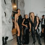 Claire Sulmers Instagram - #artbasel dispatch: even more fab photos have filed in from @teyanataylor ‘s 33rd birthday party @rickowensonline Miami featuring @nikkitaylor1234 @leomieanderson @tyrone_dylan @ecambage @lex_a_s @ash3nicole 💣 Cheers to #thebomblife #miamibeach baby🥂 📸 @insurgovisuals Look: @vchelabel / @kwameaduseionline #teyanataylor #rickowens #kwameadusei #clairesulmers Rick Owens Miami
