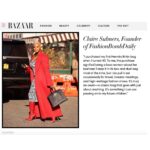 Claire Sulmers Instagram - I’m so excited to be featured in @harpersbazaarus , talking #40thbirthday gifts alongside style powerhouses like @evachen212 @rajni_jacques @ayakanai and more! Swipe to see my feature and read more at the link in bio ! Special thanks to the #harpersbazaar team @nikkiogun and @hails.y . This is #thebomblife #presspresspresspresspress 💣 #hermes #hermesbirkin #hermesbirkin35 #clairesulmers