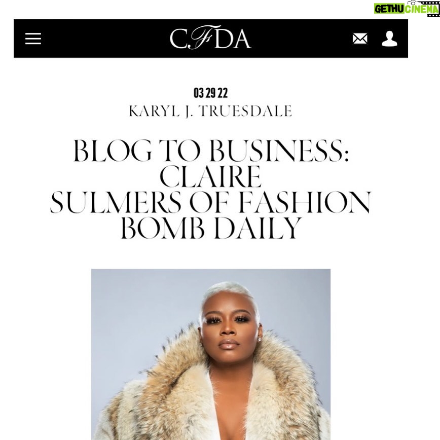 Claire Sulmers Instagram - Thank you @cfda and @_karyl_j_true for this wonderful feature! I am truly honored! An excerpt, “Our mission-vision-purpose is to be the change we want to see in the world and to be reflective of the diversity and the beauty we see in the streets. To showcase dope fashion, regardless of race, socio-economic background, size, color, shape, and age. To be a beacon of light and positivity in the fashion industry.” My mother also said, “thanks for the shout out,” with the following: ““I come from a family of fashion notables. My maternal grandfather, Haisley Newton, owned a tailor shop in Nassau, Bahamas – where he designed bespoke clothing. Aptly named Boog’s Master Touch, because he loved to dance the “Boogie Woogie.” My paternal grandmother, Odette Rigaud Sulmers, was a couturier, and my mother, Jennifer Newton, learned how to sew from my grandfather, and attended The High School of Fashion Industries here in New York City and can make anything under the sun. I come from a legacy of fashion and entrepreneurship, and I am very proud of that.” Read more at the link in my bio. GOD is great!! 📸 @mrdblanks #thebomblife #presspresspresspresspress #clairesulmers Council of Fashion Designers of America (CFDA)